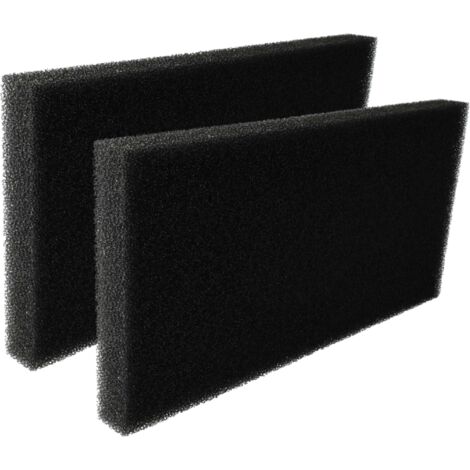 vhbw 2x foam filter compatible with Gorenje D8565NR, D 8565 NR, D8666N, D 8666 N, D9565N Tumble Dryer Replacement Filter-Set (1/5)
