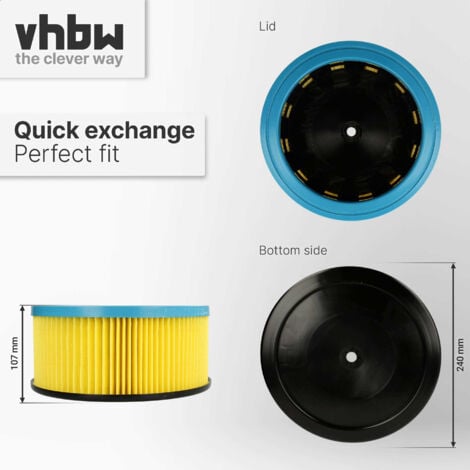 Vhbw Replacement Filter Compatible With Starmix ADL 1420 EHP ADL 1432