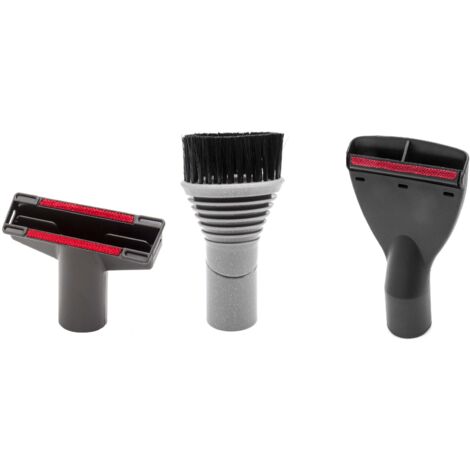 vhbw 5-Part Car Cleaning Nozzle Set compatible with Kärcher T 10/1 ecoefficency, T 10/1 Professional Vacuum Cleaner