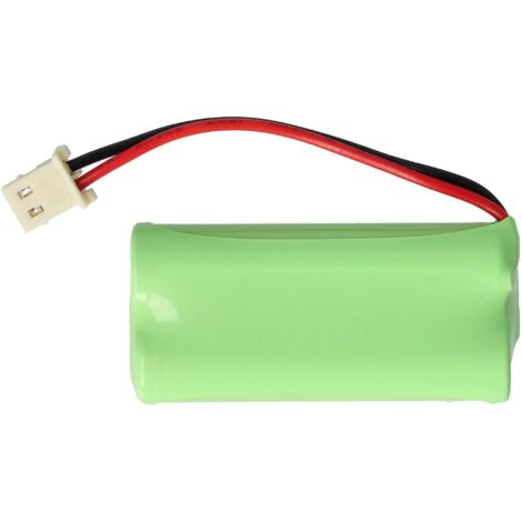 Vhbw Batteria Ricaricabile Per Telefoni Cordless V-Tech CS6609 CS6619 CS6629 CS80100 CS81100 CS82100 - NiMH 2,4V 800mAh