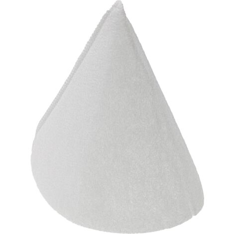 vhbw 50x Conical Filter for Ventilation System e.g. compatible with Helios, Maico, Pluggit, Zehnder - Exhaust Air Filter G4, DN 125, White