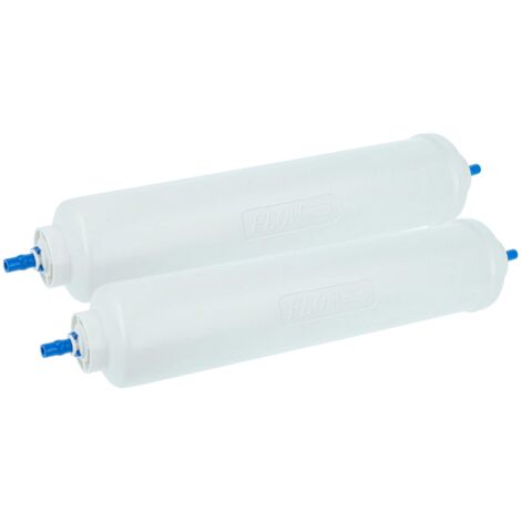 vhbw 2x Fridge Water Filter compatible with LG Electronics GW-L207FVQA, GW-L207FVQK, GW-L207TLQA, GW-L208FLQA Refrigerator