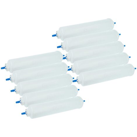 vhbw 10x Fridge Water Filter compatible with Samsung RSA1DHPE1/XEF, RSH1DTBP, RSA1DTPE, RSH1DTMH, RSH1DTIS, RSH1DTPE Refrigerator (1/5)