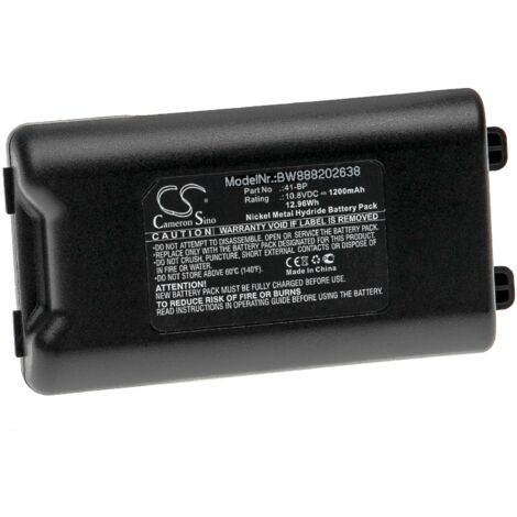 Printer Battery Replacement for Brother BA-7000, BA7000 - 800mAh 8.4V NiMH
