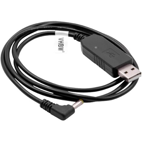 Câble USB Chargement Baofeng UV-5R, UV-5RA, CT-3 - Longueur 93cm - Avec Témoin Lumineux