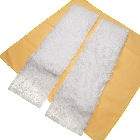 vhbw 4-Part Microfibre Cloth Set Replacement for Kärcher 2.863-171.0,  2.863-266.0 for Steam Cleaner