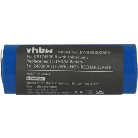 Vhbw Battery Replacement For Battery Cr E R V Lithium For