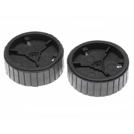 vhbw 2x Replacement Wheel compatible with iRobot Braava Robotic Vacuum Cleaner