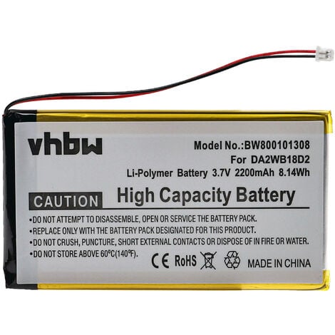 Compatible Black & Decker BL2018 2.2Ah/18V Battery