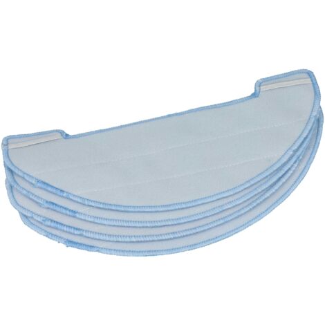 vhbw Cleaning Cloths 4-Pack compatible with Bagotte BG700, BG800, BG600, BG600MAX, BG750 Robotic Vacuum Cleaner - 4x wipe
