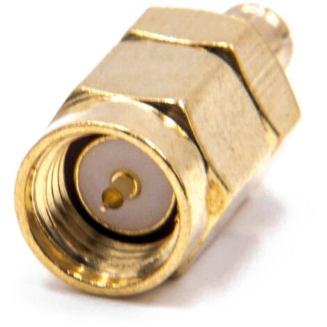 vhbw MCX Adapter (m) to SMA plug for LAN Devices, Coaxial Cables, WiFi ...