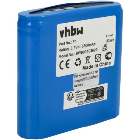 Batterie 10400mAh Type F1 - Compatible Pure Avalon, Evoke, Jongo - Neuve