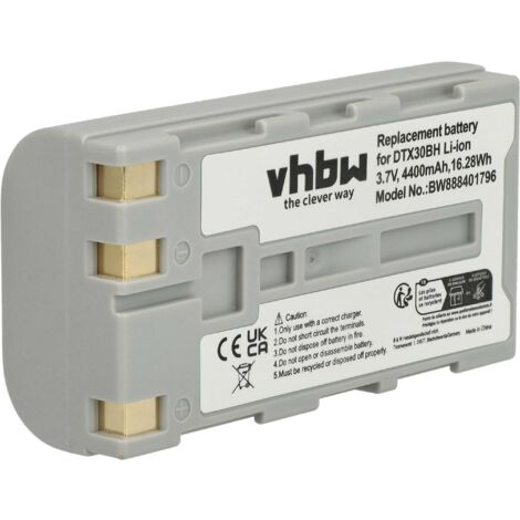 vhbw Battery compatible with Hioki LR8510, LR8511 Barcode Scanner POS (3000 mAh, 7.4 V, Li-Ion) (1/5)