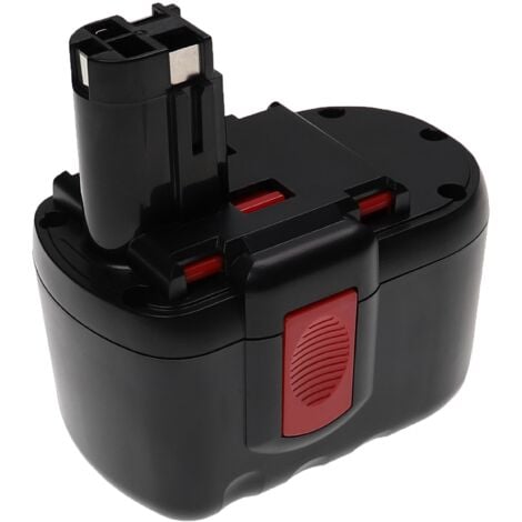 EXTENSILO Battery Replacement for Bosch 2607335280, 2607335279, 2607335268, 2607335446, 2607335445 for Power Tools (3300 mAh, NiMH, 24 V)