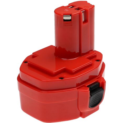 EXTENSILO 1x Battery compatible with Makita 6336DWA, 6336D, 6336DWB, 6336DWAE, 6336DWBE, 6333DWBE Power Tools (3300 mAh, NiMH, 14.4 V) (1/4)