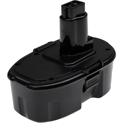 EXTENSILO Battery compatible with Dewalt DW934K2, DW933K, DW934, DW932, DW933, DW929, DW919 Flash Light Power Tools (3300 mAh, NiMH, 18 V) (1/4)