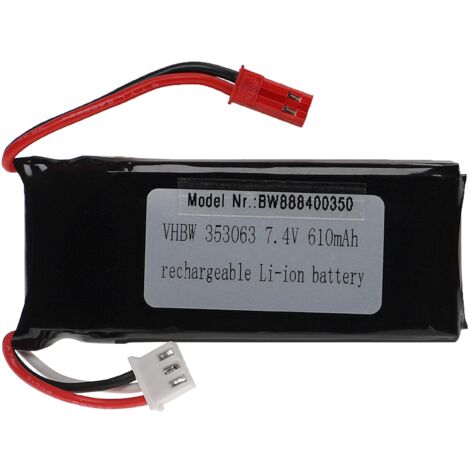 7.4V 900mAh High Density Lithium Ion Battery For Digital Electronics