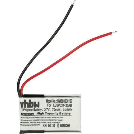vhbw Replacement Battery compatible with Fitbit Charge HR