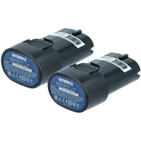 Extensilo passend für Makita TD021D, TD021, TD021DSEX, TD021DS, TD020DSE, Akku Li-Ion 2500 mAh Extensilo passend für Makita TD021D, TD021, TD021DSEX, TD021DS, TD020DSE, Akku Li-Ion 2500 mAh