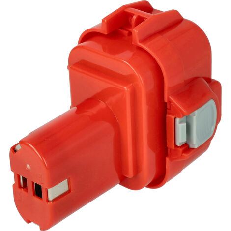 EXTENSILO Replacement Battery compatible with Makita T221DW, T422D, T422DW Electric Power Tools (3300 mAh, NiMH, 9.6 V)