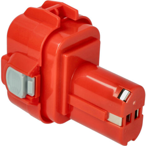 EXTENSILO Replacement Battery compatible with Makita T221DW, T422D, T422DW Electric Power Tools (3300 mAh, NiMH, 9.6 V)