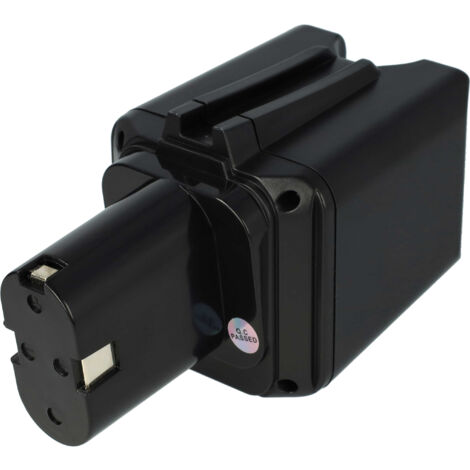 vhbw 1x Battery compatible with Bosch GSC 9.6V, GSB 9.6VET, GSB 9.6VE, GBM 9.6VESP, GBM 9.6VES, GSB 9.6VES Power Tools (2500 mAh, NiMH, 9.6 V) (1/5)