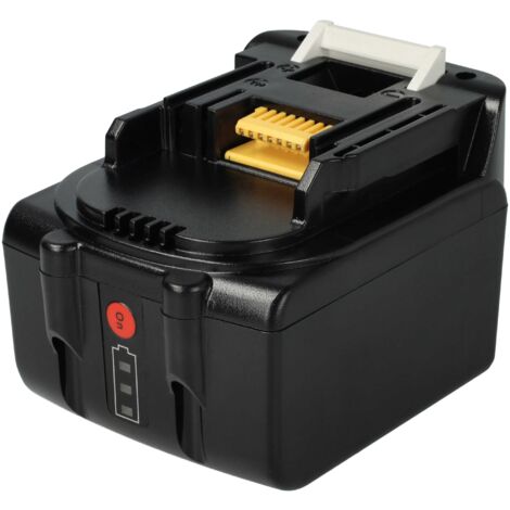 EXTENSILO Battery compatible with Makita BPT350Z, BSS500RFE, BSS500Z, BST110RFE, BST110, BST110Z Power Tools (5000 mAh, Li-ion, 14.4 V) (1/5)