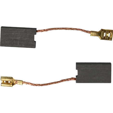 vhbw 2x Carbon Brush 22 x 13 x 7 mm compatible with Hitachi / Hikoki G18ST, G18SW2, G23ST, G23SW2 angle grinder