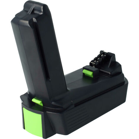 EXTENSILO 2x Replacement Battery compatible with Festool CXS Li, CXS 2.6 Li Set, TXS 2.6 Li Plus Electric Power Tools (2500 mAh, Li-ion, 10.8V)