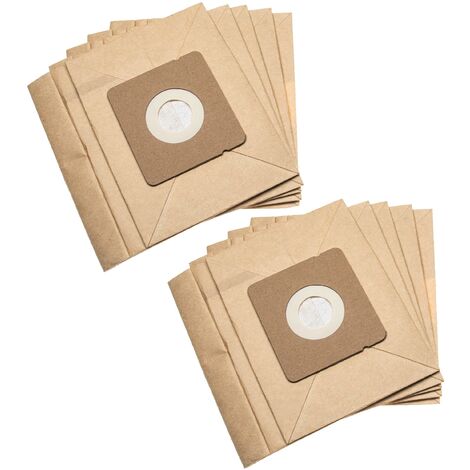 PakTrade 10 Sacchetti Per Aspirapolvere Premium Compatibili Con Rowenta City Space (RO2611EA, RO2643EA, RO2669EA) E Altri – Carta Multistrato Antistrappo