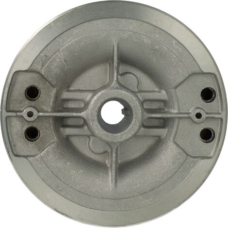 vhbw Flywheel Replacement for Stihl 1143 400 1201, 1143 400 1234 for Power Saw - 10 cm External Diameter, 3.4 cm Thick, 300 g, Silver