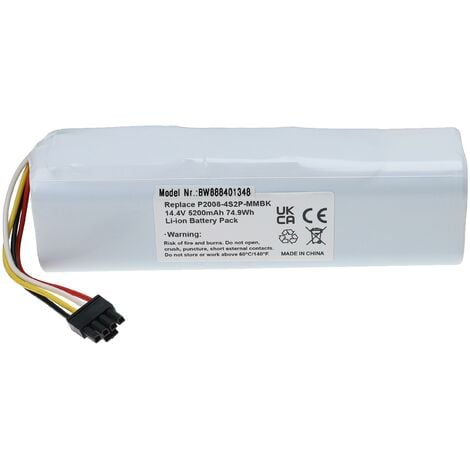 vhbw Replacement Battery compatible with Xiaomi Dreame D10