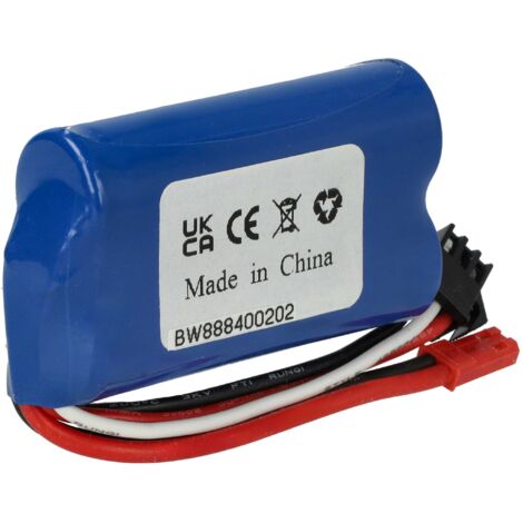 vhbw Battery compatible with Wltoys A969-A, A959-A Model Making Device (350mAh, 6.4 V, Li-Ion, 55 x 39 x 17 mm, BEC) (1/5)