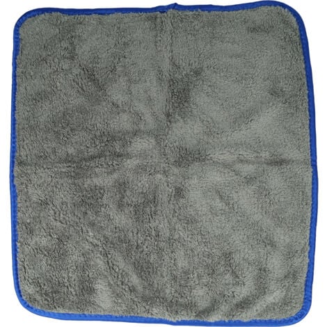 BLUE/GREY Microfiber Cloth, For Cleaning, GSM: 380