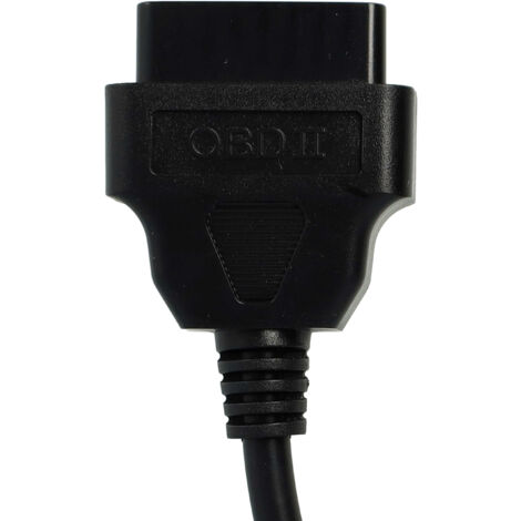 vhbw OBD2 Adapter 4 Pin to OBD2 16Pin compatible with Honda CBR 500 R / RA  (2013 - 2020), CBR 600 F (2011 - 2015) Motorbike - 28 cm