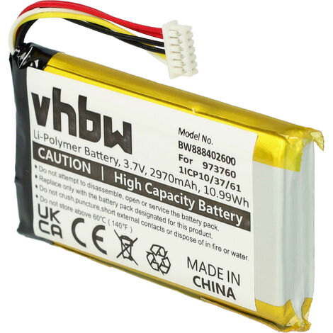 Batterie 973760 2450mAh pour DJI Mavic Air 2 / Mavic Pro Controller