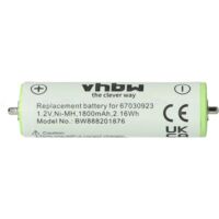 vhbw Battery compatible with Panasonic ER154, ER146, ER147, ER148