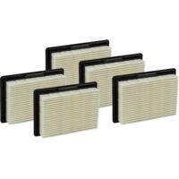 Vhbw Filtre Plissé Compatible Avec Bosch 0 601 9C6 302, 3 601 JC6 300 0 601 9c6 300 Aspirateur Filtre Plisse Papier Plastique 82461917
