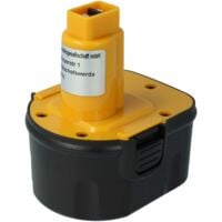 vhbw Battery Adapter compatible with Makita 6336DWBE, 6336DWDE, 6337D,  6337DWAE Tool/Battery - For 14.4 V Li-Ion Batteries