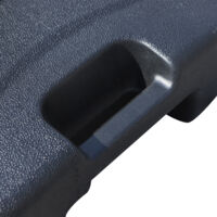 Outsunny Base de Sombrilla Playa Pies Soporte Parasol de Patio Jardín