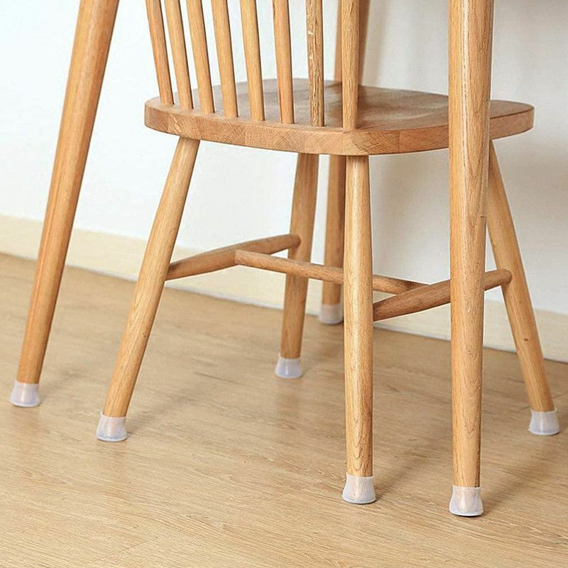 confezione da 8 sedia da tavolo cuscinetti per gambe sedie 2,8-3,5 cm set cappucci di protezione per legno pavimento quadrati Anwenk mobili 