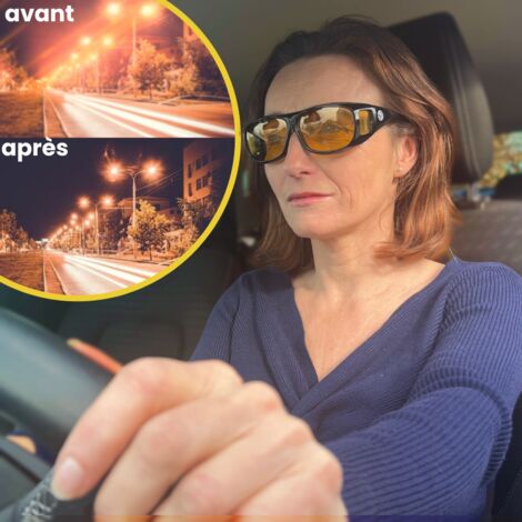 HD Nachtsichtbrille fur sicheres Fahren mit Antireflexionsbeschichtung