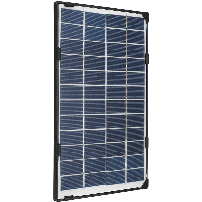 Kit pannello solare portatile caricabatteria 12V 21 x 13,5cm con cavo 3m Pannello  Solare Fotovoltaico Termico 20w 12v Policristallino Auto Camper