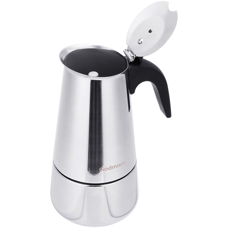 Acquista Moka, piano cottura Macchina per caffè espresso Caffettiera  italiana Caffettiera Piano cottura in alluminio Macchina per caffè espresso  da campeggio Caffettiera manuale cubana