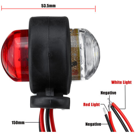 Luci Direzione LED Per Parafango - Compatibili Con Fiat Doblo, Panda, Idea E Modelli Simili