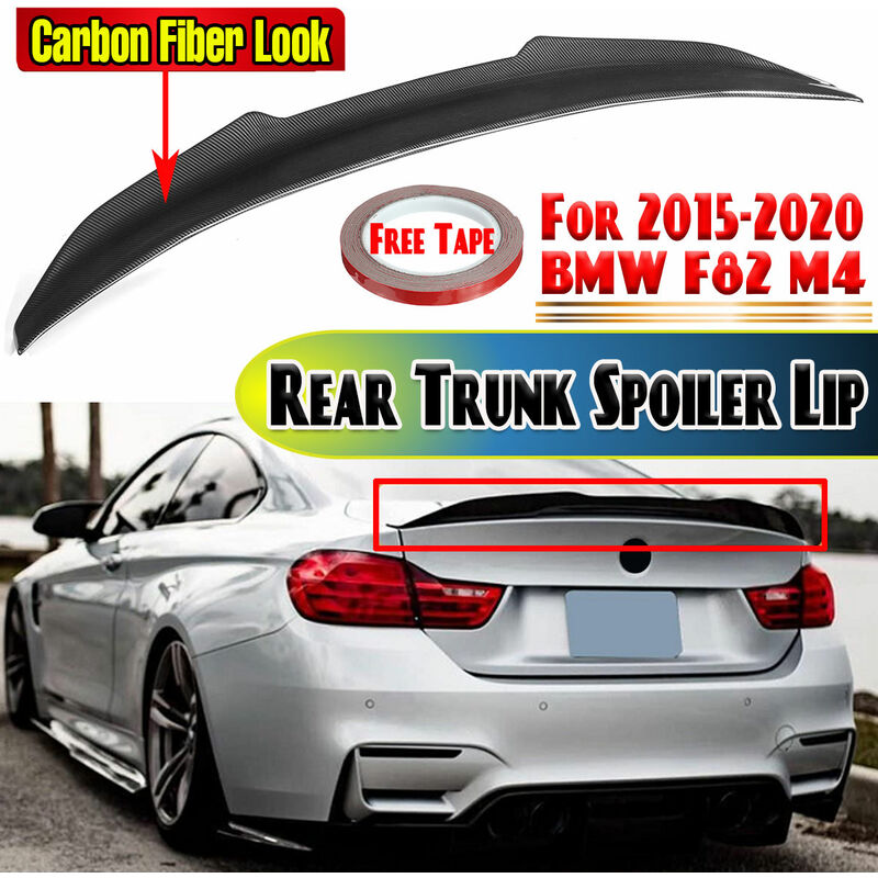Für BMW F82 M4 2 TÜR 2015-20 PSM Style Carbon Heckspoiler Flügellippe