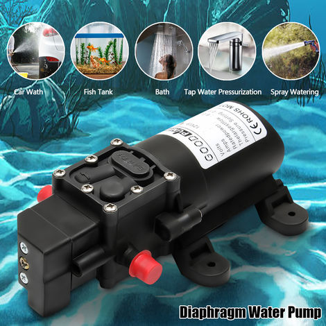 Wasserdruck Membranpumpe Selbstansaugende Pumpe 24v 35PSI 
