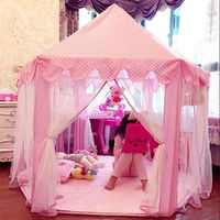Babyzelt Kinderzelt Faltbare Spielhaus Prinzessin Spielzelt Schloss 