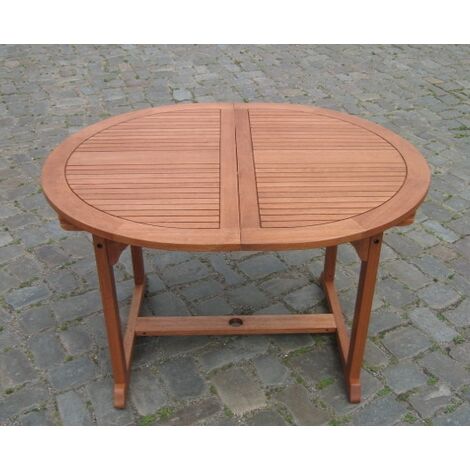 Gartentisch aus bis Holz ausziehbar 100x120cm 170cm