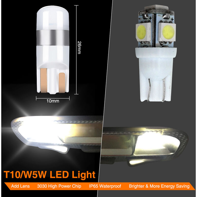 Kit LED D2S/D4S Lens Power 8000Lm 6000k pour phare xénon - Garantie 5 ans